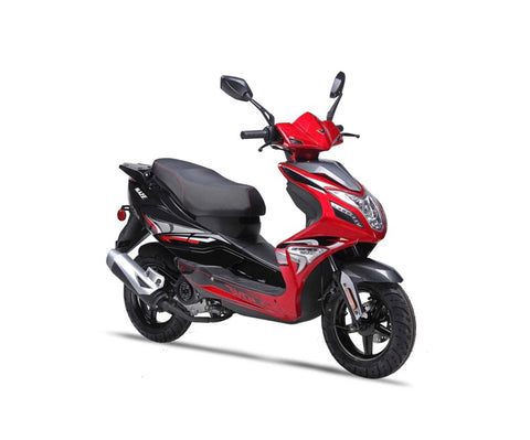Wolf Blaze 50cc Scooter - Red
