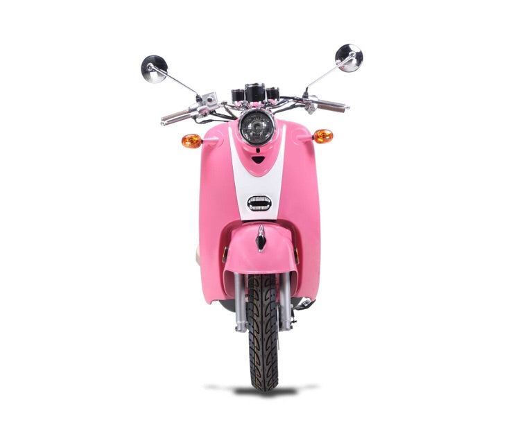 Wolf Islander 50cc Scooter - Pink – Moto-Man