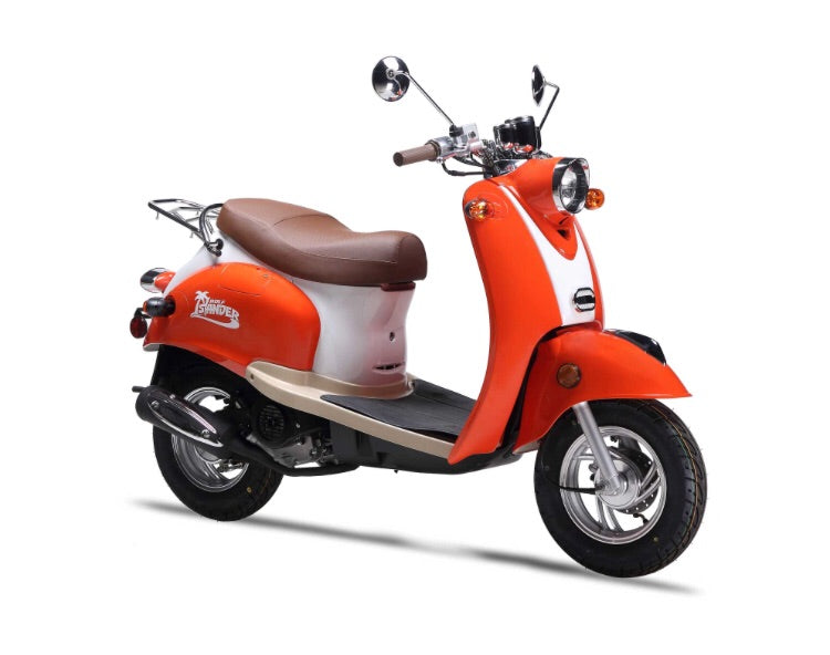Wolf Islander 50cc Scooter - Orange – Moto-Man Powersports