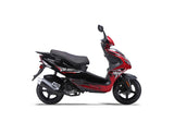Wolf Blaze 50cc Scooter - Red
